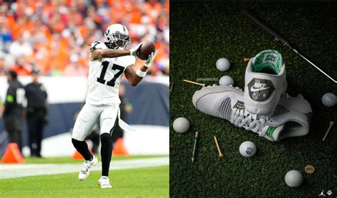 Golf Inspired Davante Adams' Air Jordan Cleats .